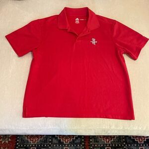 Men’s Adidas Red Climalite Polo
